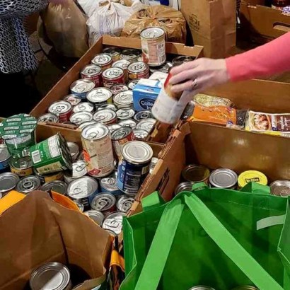Community Food Drive with Westboro